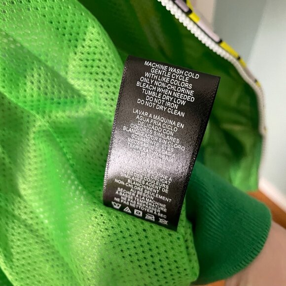 NWT Rick and Morty Adult Swim Green Members Only Bomber Jacket - Picture 9 of 10